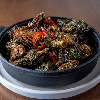 SWEET & SOUR BRUSSEL SPROUTS gf/vg