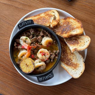 SHRIMP & MERGUEZ gfo