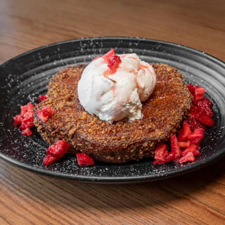 PUMPKIN STICKY BUN BREAD PUDDING