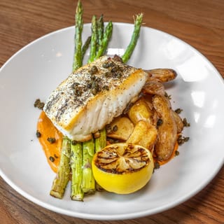 OVEN ROASTED HALIBUT gf